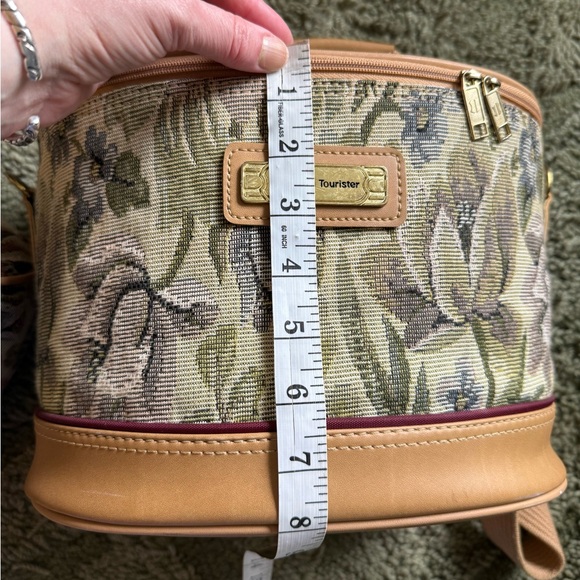 Vintage Floral Tapestry American Tourister Train Case & Duffel Bag Set - Picture 14 of 16